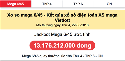 Thong ke Vietlott thu 4